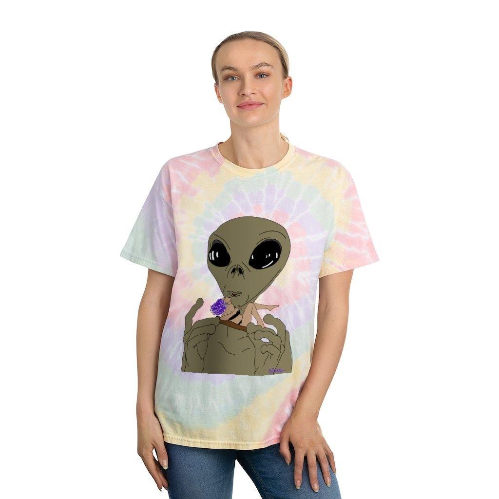 Rollin Purp Tie-Dye Tee - Moon Frankenstein