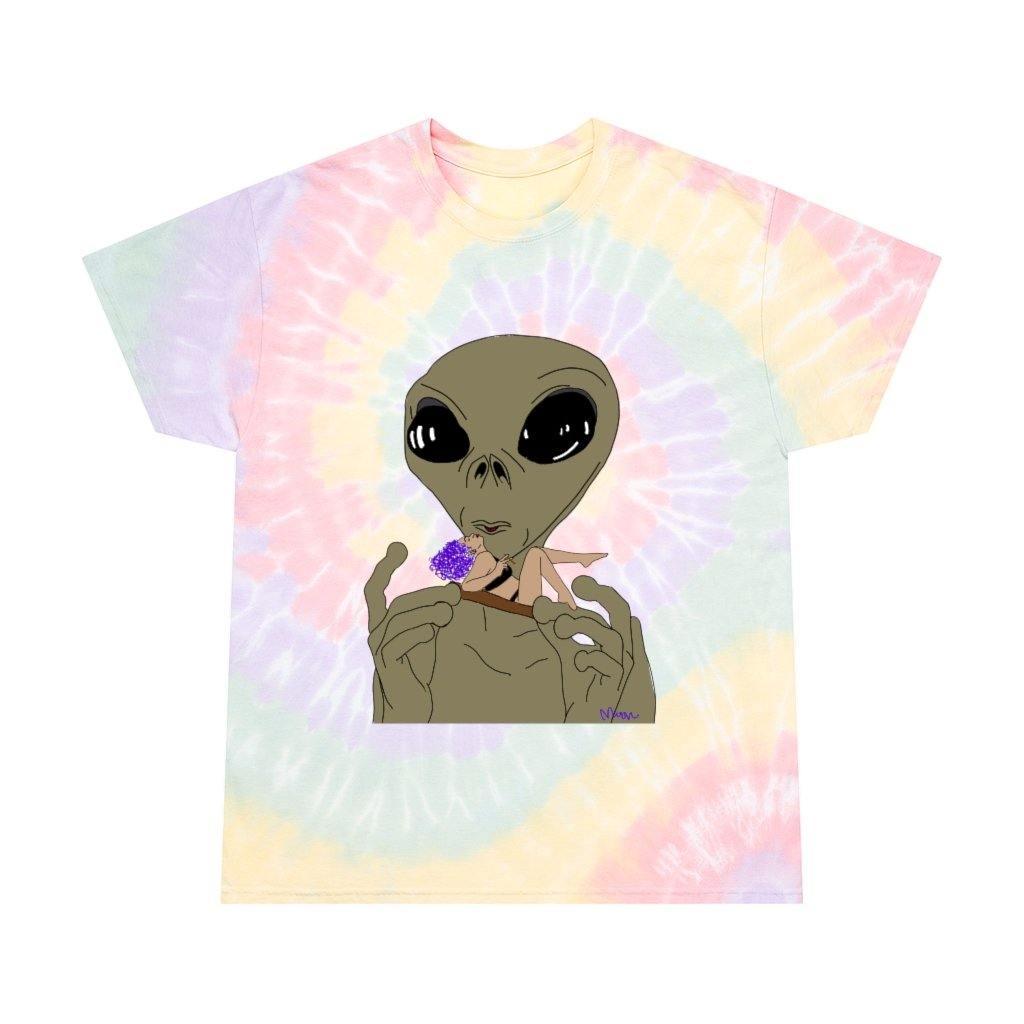 Rollin Purp Tie-Dye Tee - Moon Frankenstein