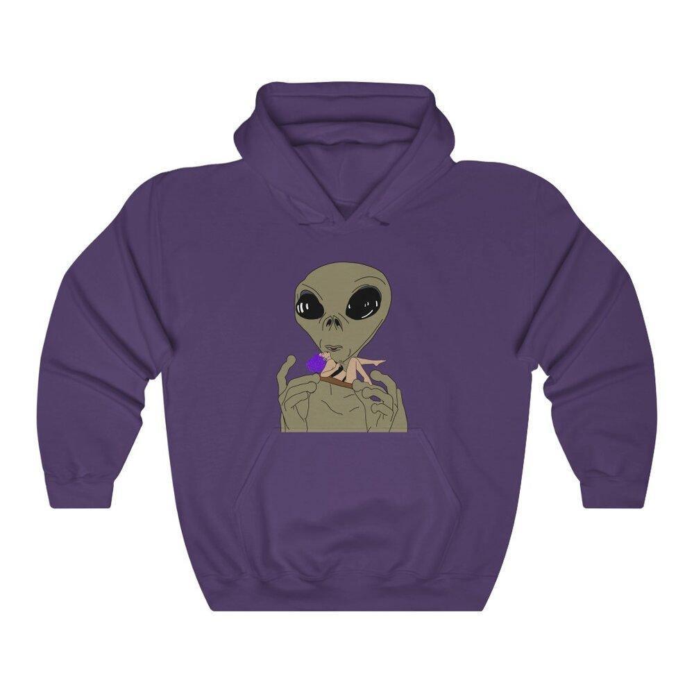 Rollin Purp Unisex Hoodie - Moon Frankenstein