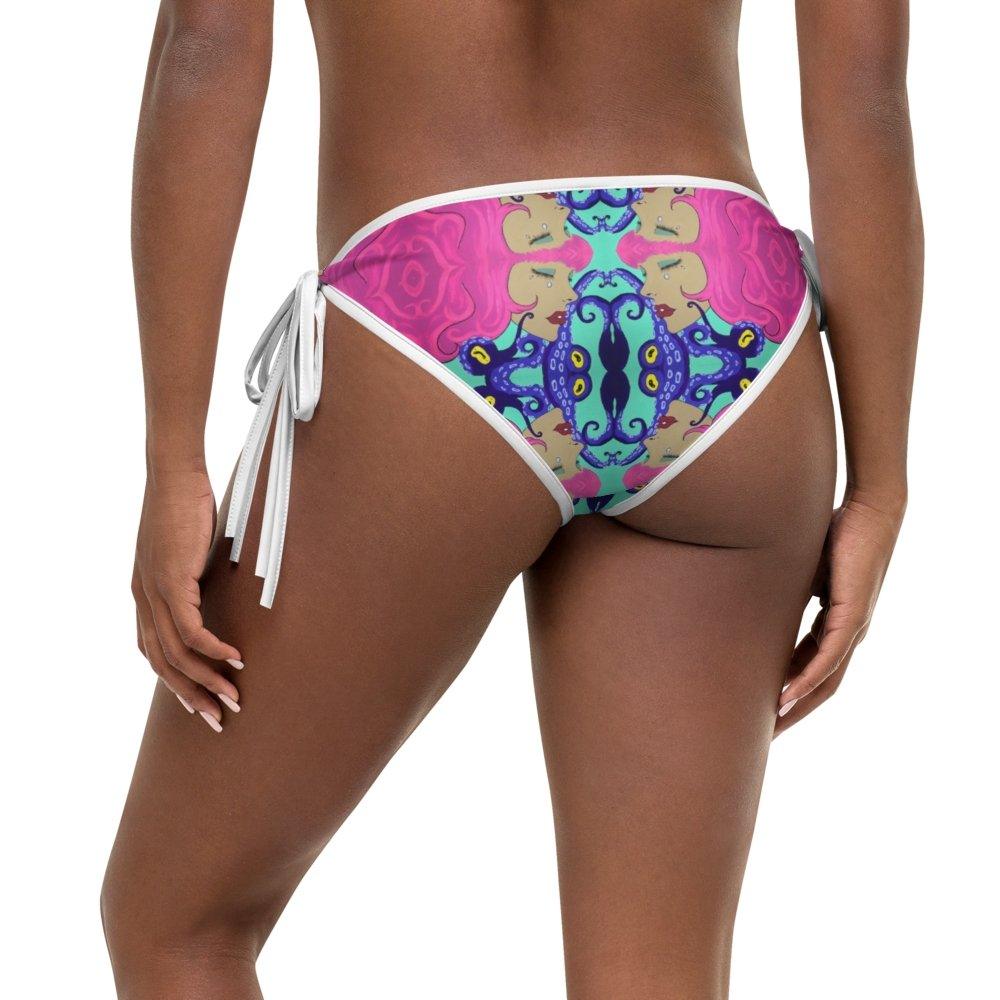 SadBoiz Reversible Bikini Bottoms - Moon Frankenstein