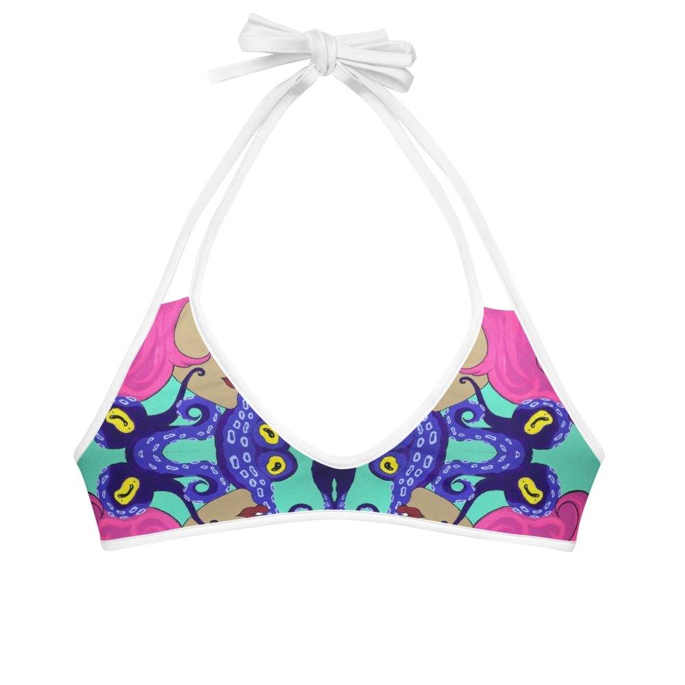 SadBoiz Reversible Bikini Top - Moon Frankenstein