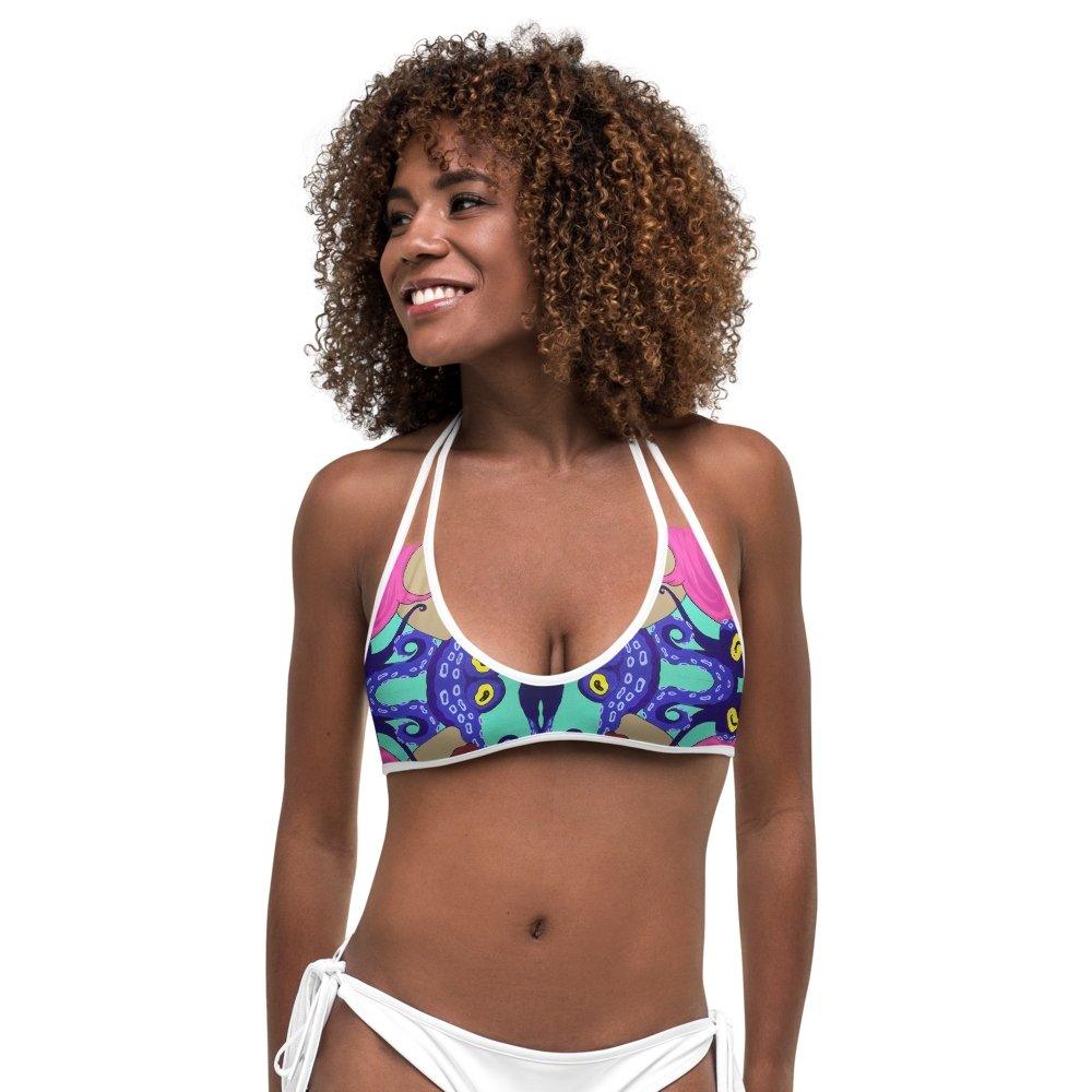 SadBoiz Reversible Bikini Top - Moon Frankenstein