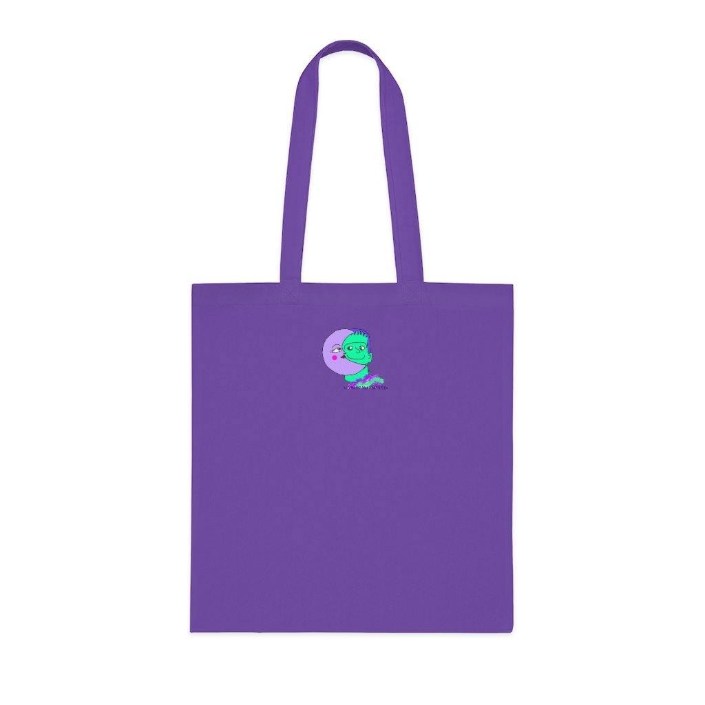 So Fresh, So Clean Cotton Tote - Moon Frankenstein