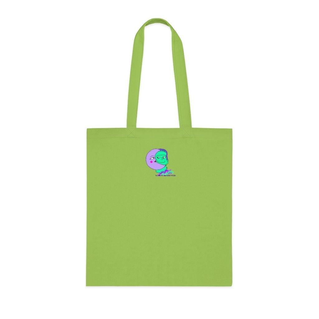 So Fresh, So Clean Cotton Tote - Moon Frankenstein