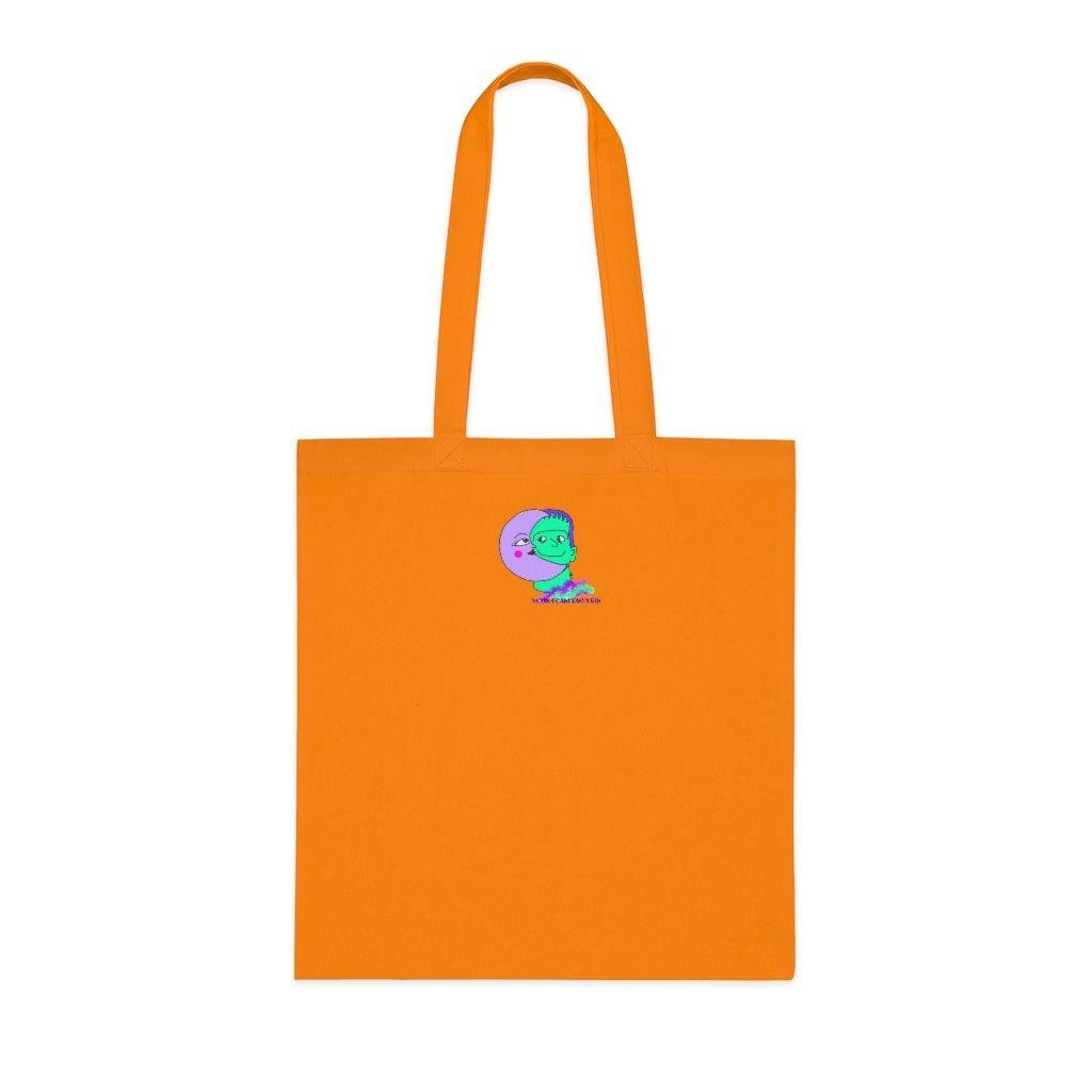 So Fresh, So Clean Cotton Tote - Moon Frankenstein