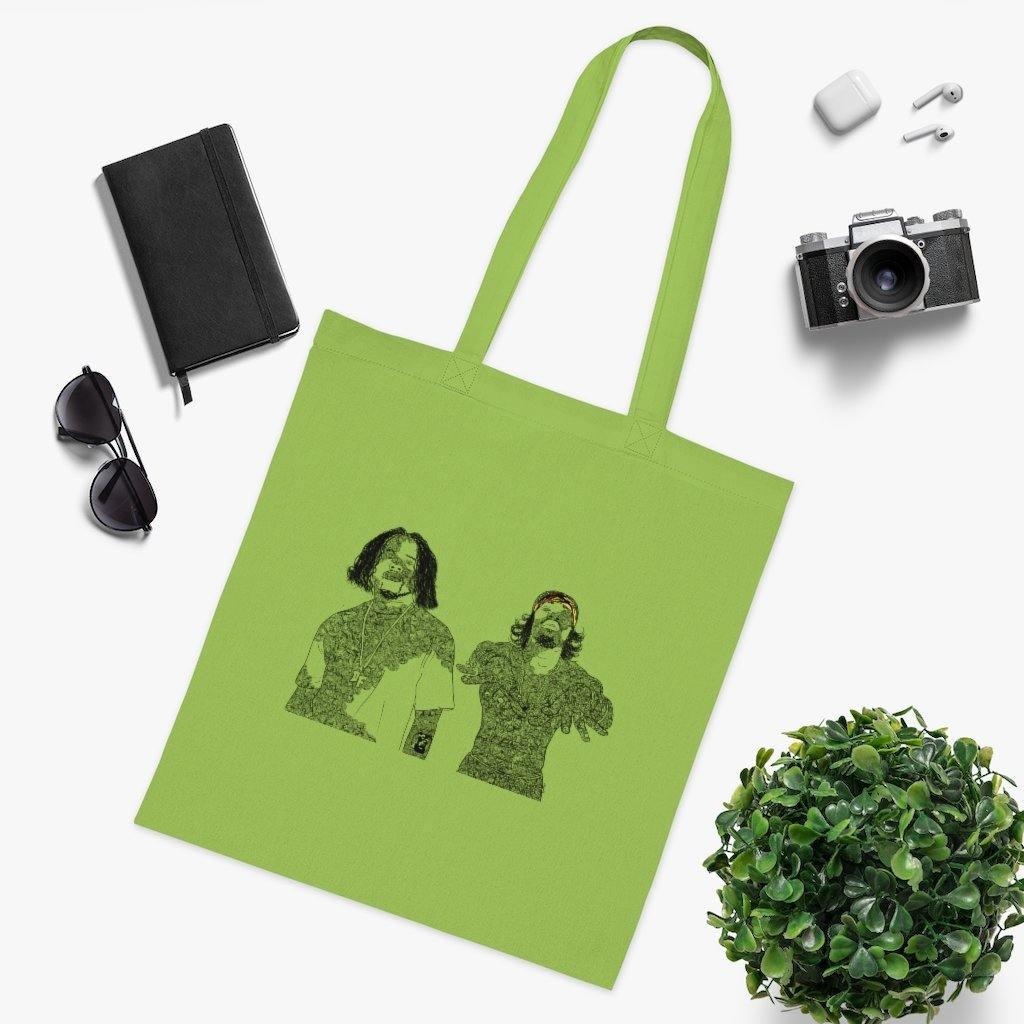 So Fresh, So Clean Cotton Tote - Moon Frankenstein