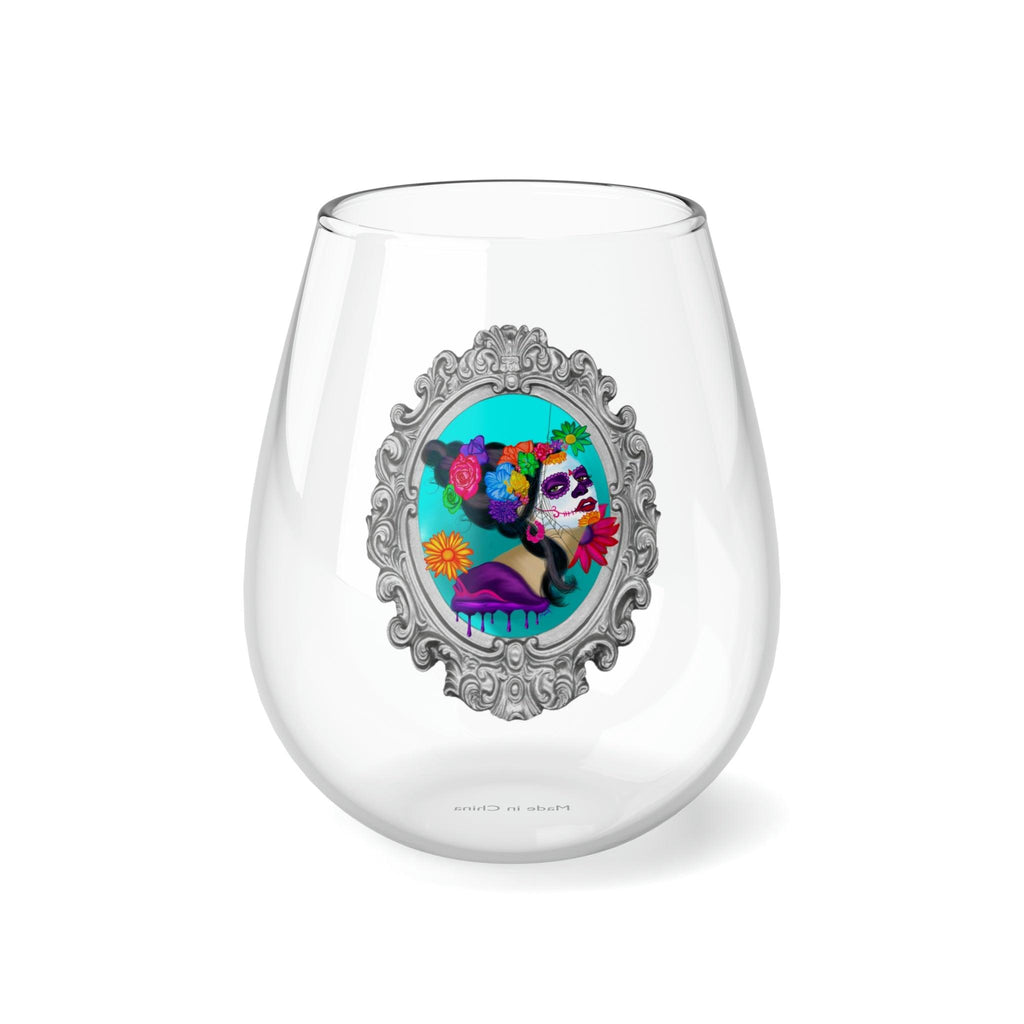 Sweet Sorrow Stemless Wine Glass, 11.75oz - Moon Frankenstein