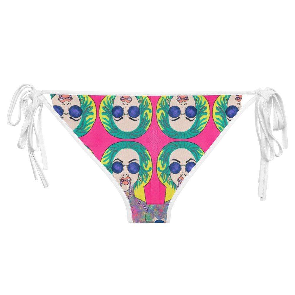 TetaFuera Reversible Bikini Bottoms - Moon Frankenstein