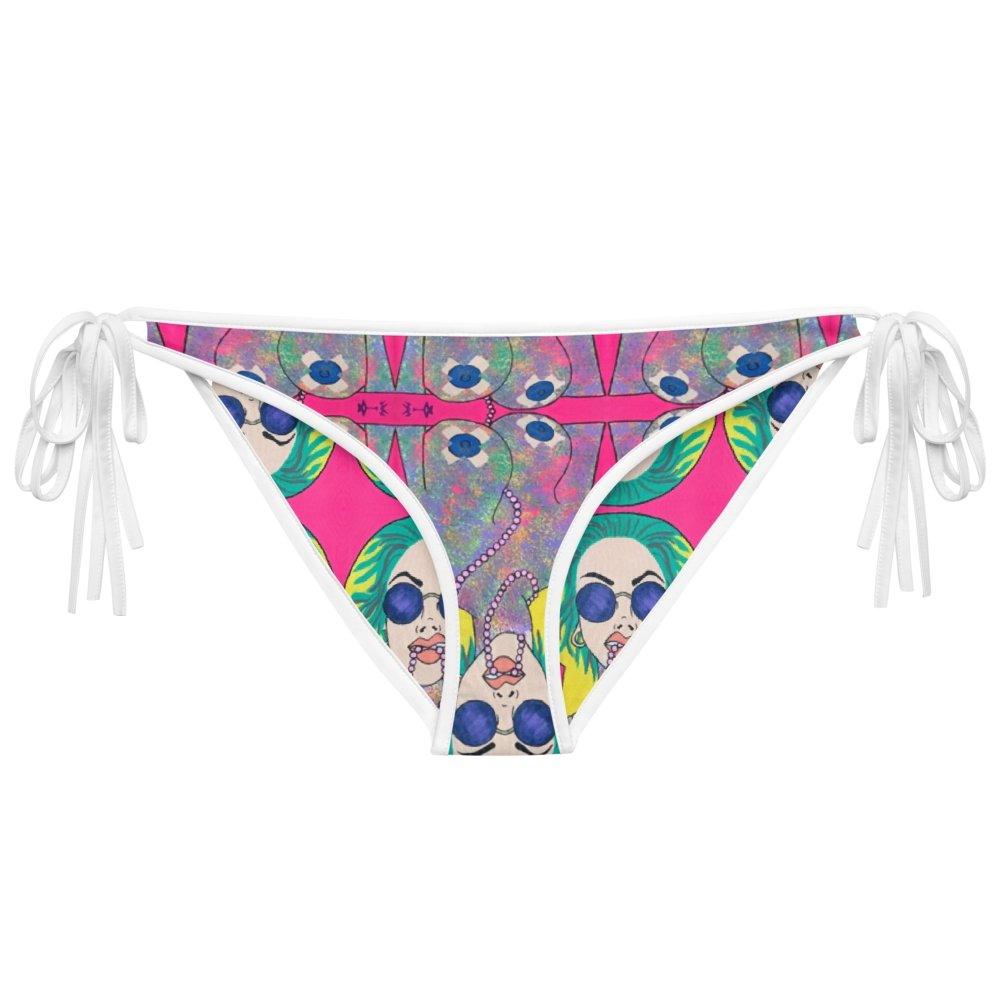 TetaFuera Reversible Bikini Bottoms - Moon Frankenstein