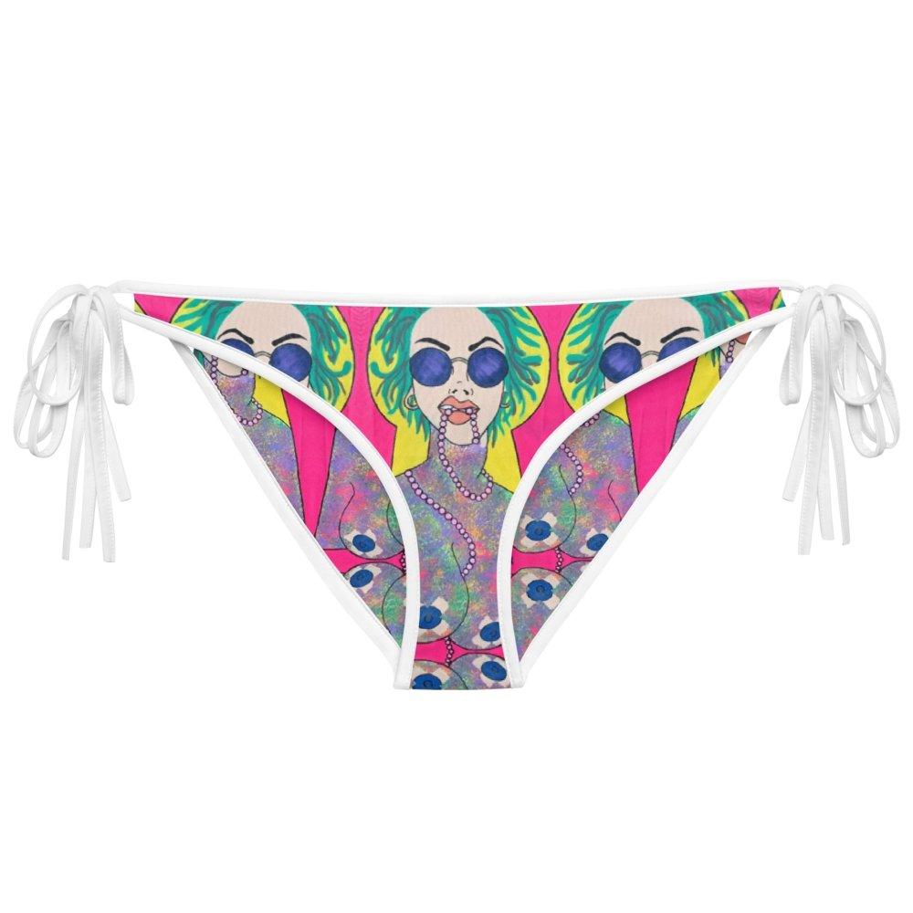 TetaFuera Reversible Bikini Bottoms - Moon Frankenstein