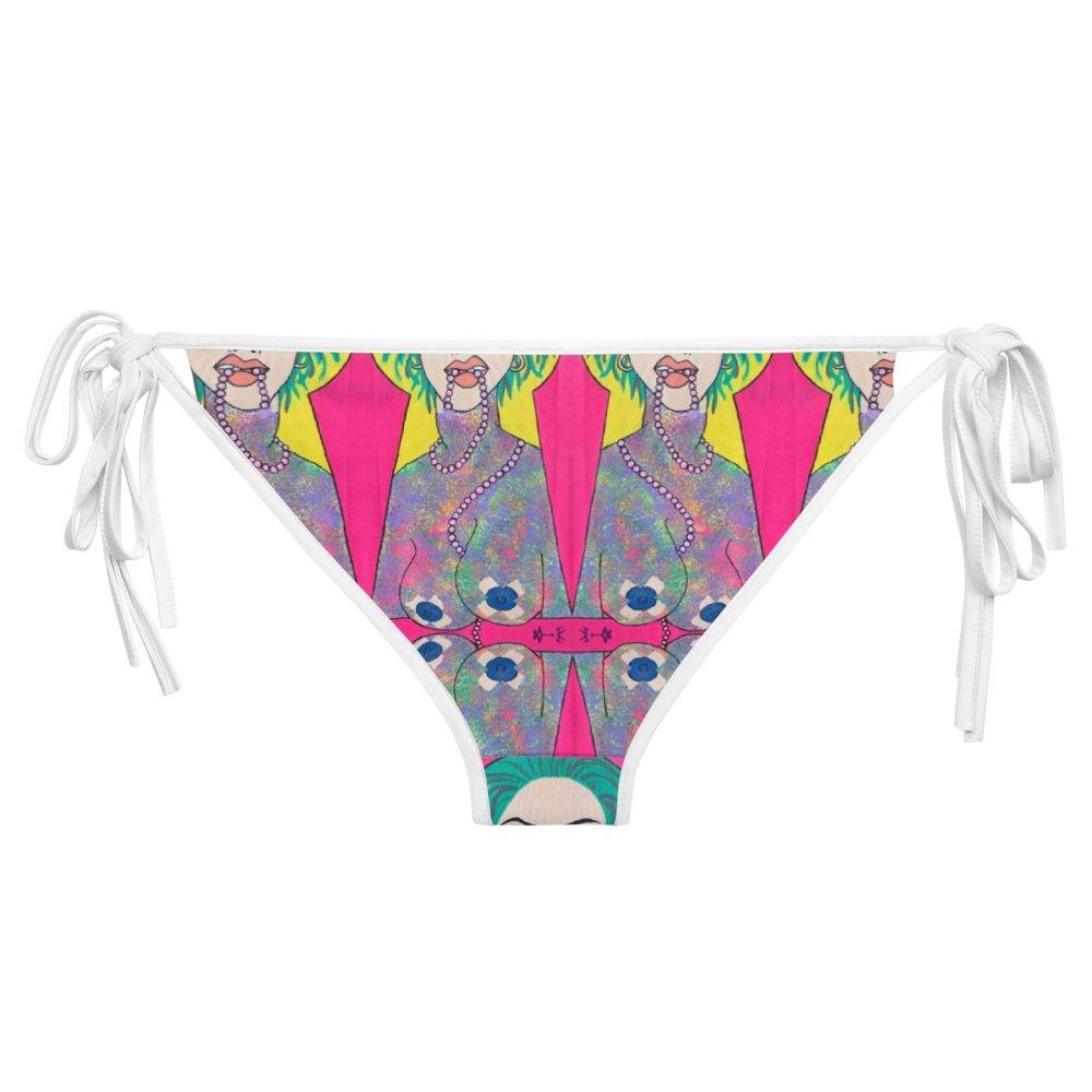 TetaFuera Reversible Bikini Bottoms - Moon Frankenstein