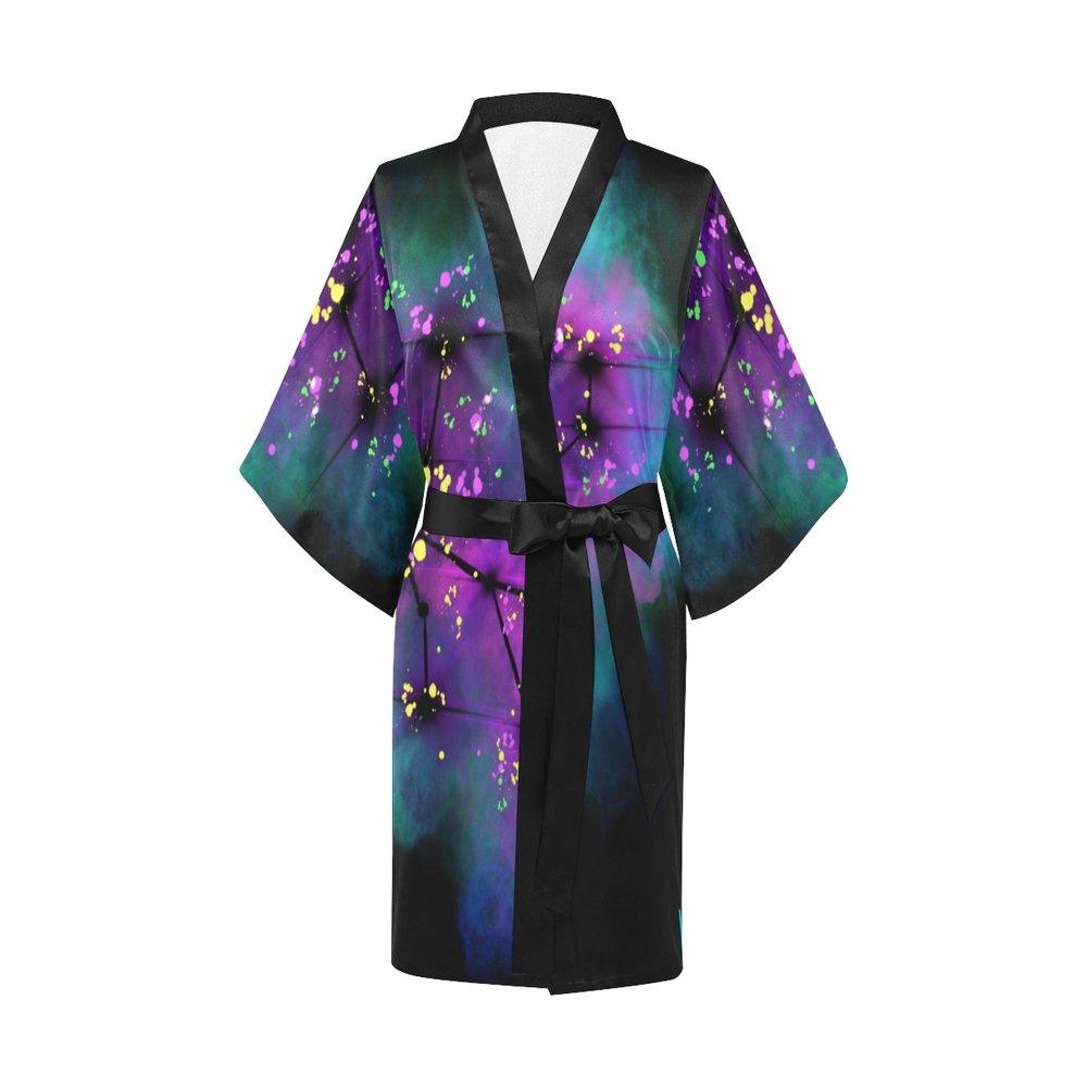 What’s Yo Name, what’s your sign? Kimono Robe - Moon Frankenstein