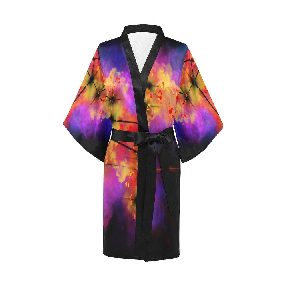 What’s Yo Name, what’s your sign? Kimono Robe - Moon Frankenstein