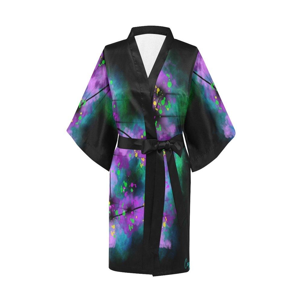 What’s Yo Name, what’s your sign? Kimono Robe - Moon Frankenstein