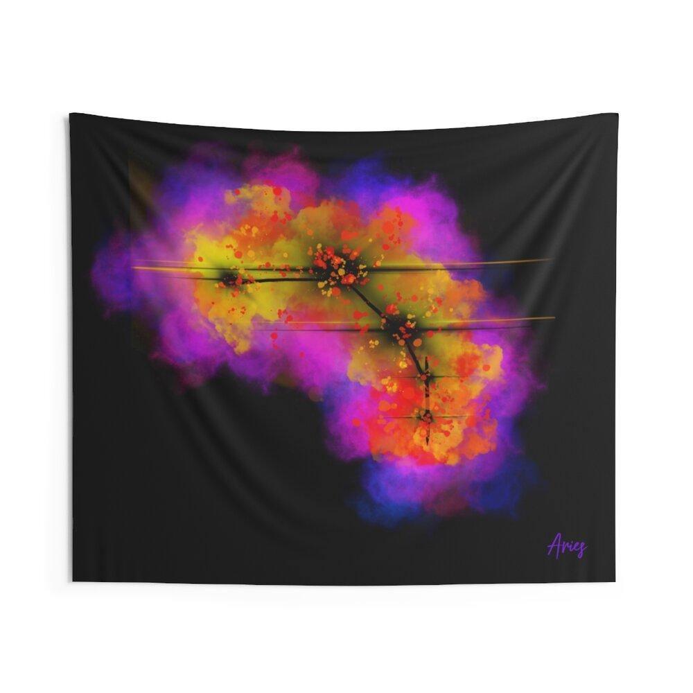 What’s Yo Name, what’s your sign? Wall Tapestry - Moon Frankenstein