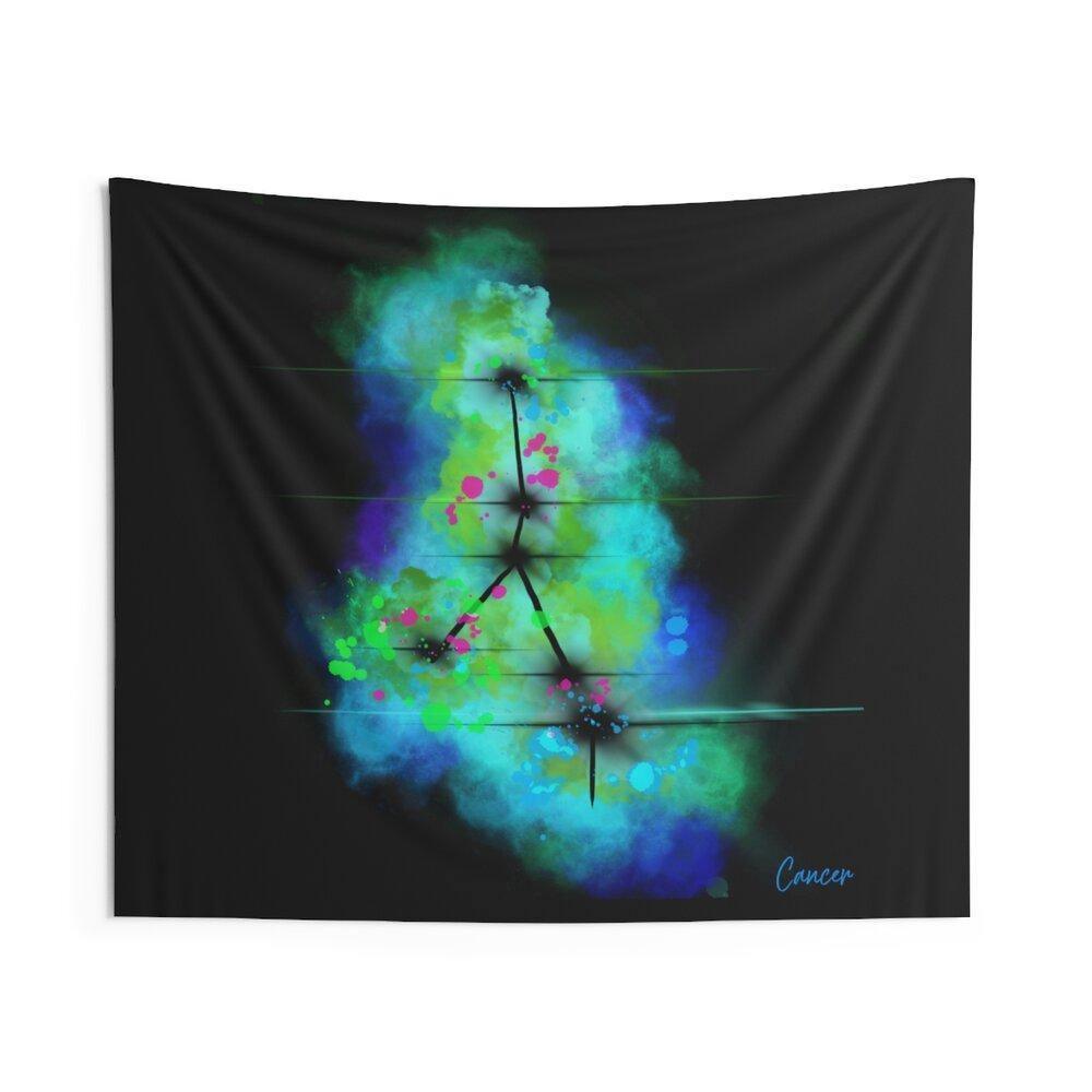 What’s Yo Name, what’s your sign? Wall Tapestry - Moon Frankenstein