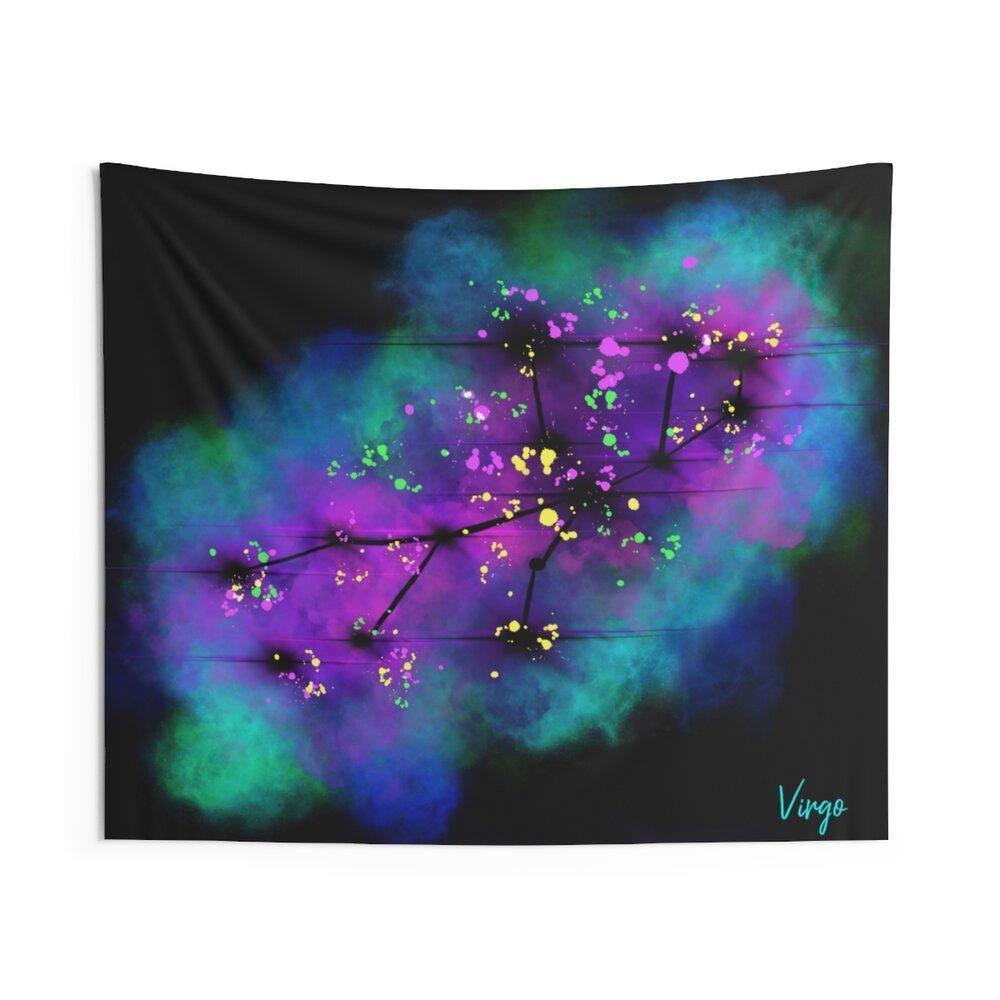 What’s Yo Name, what’s your sign? Wall Tapestry - Moon Frankenstein