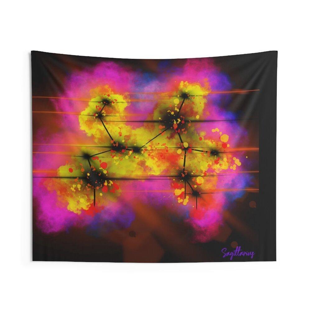 What’s Yo Name, what’s your sign? Wall Tapestry - Moon Frankenstein