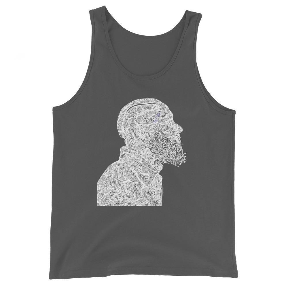 Written in Stone Nipsey II Unisex Tank Top - Moon Frankenstein