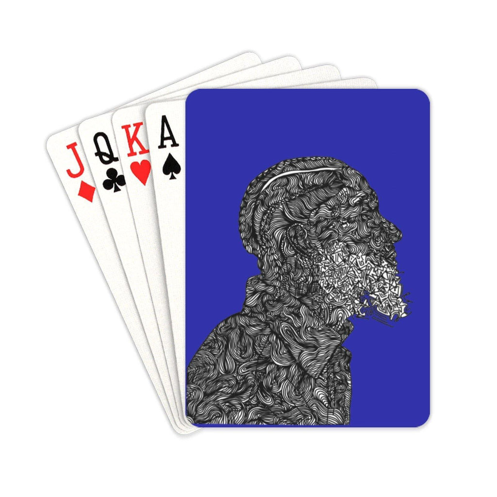 Written in Stone Nipsey Playing Cards - Moon Frankenstein