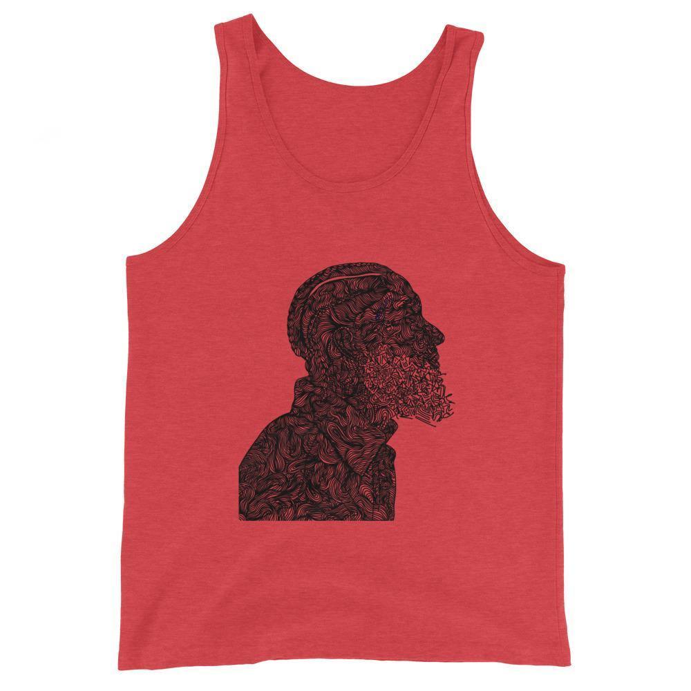 Written in Stone Nipsey Unisex Tank Top - Moon Frankenstein