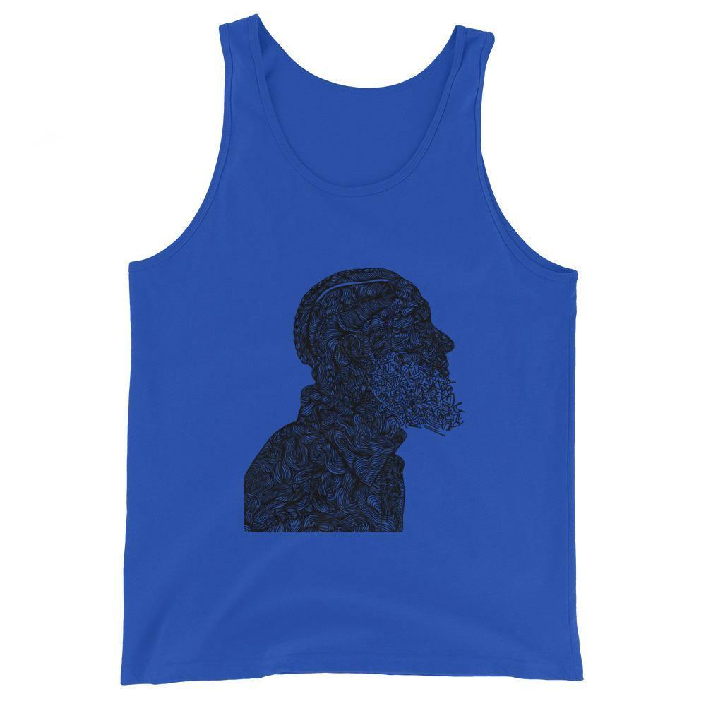 Written in Stone Nipsey Unisex Tank Top - Moon Frankenstein