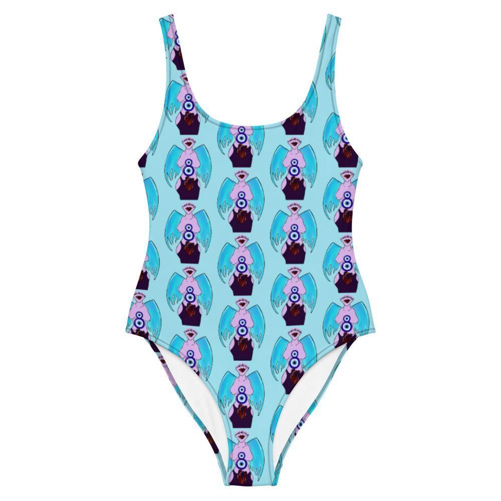 X Mal de Ojo One-Piece Swimsuit - Moon Frankenstein