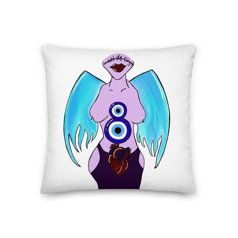 X Mal de Ojo Pillow - Moon Frankenstein