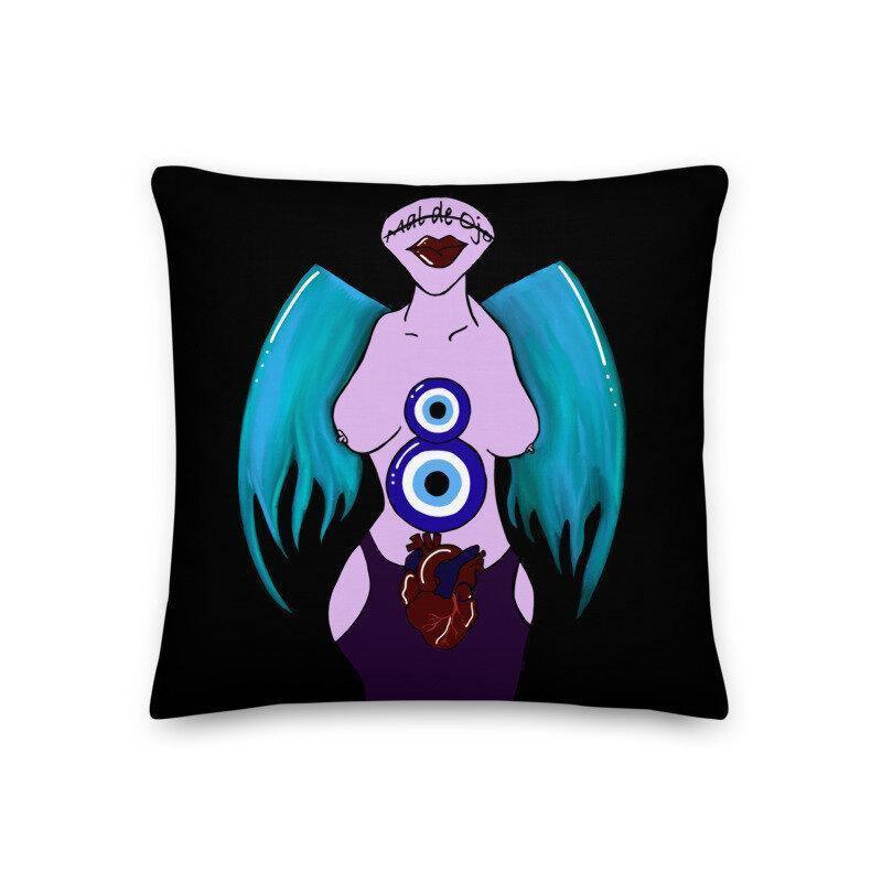 X Mal de Ojo Pillow - Moon Frankenstein