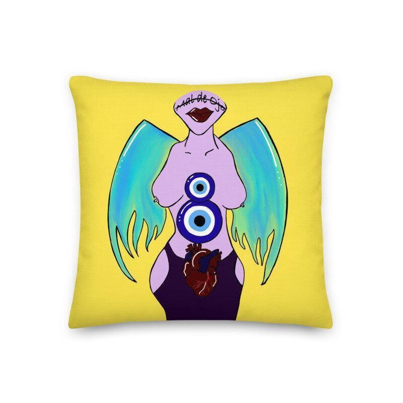 X Mal de Ojo Pillow - Moon Frankenstein