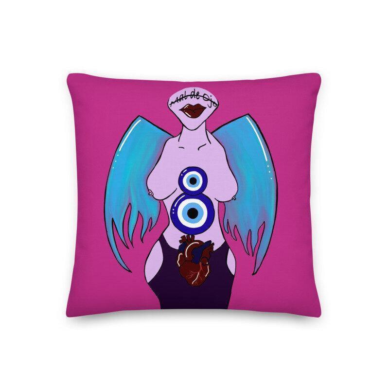 X Mal de Ojo Pillow - Moon Frankenstein