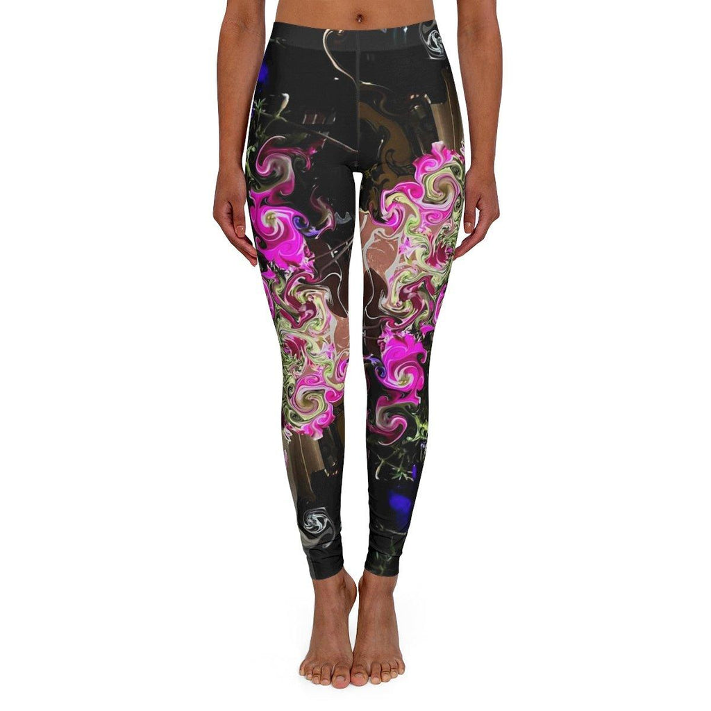 You Can't Sit with Us Spandex Leggings - Moon Frankenstein